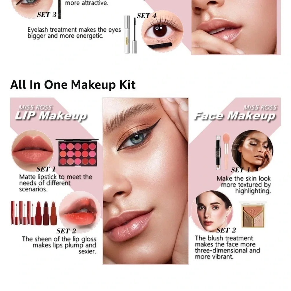 30 Piece All In One Make Up Kit